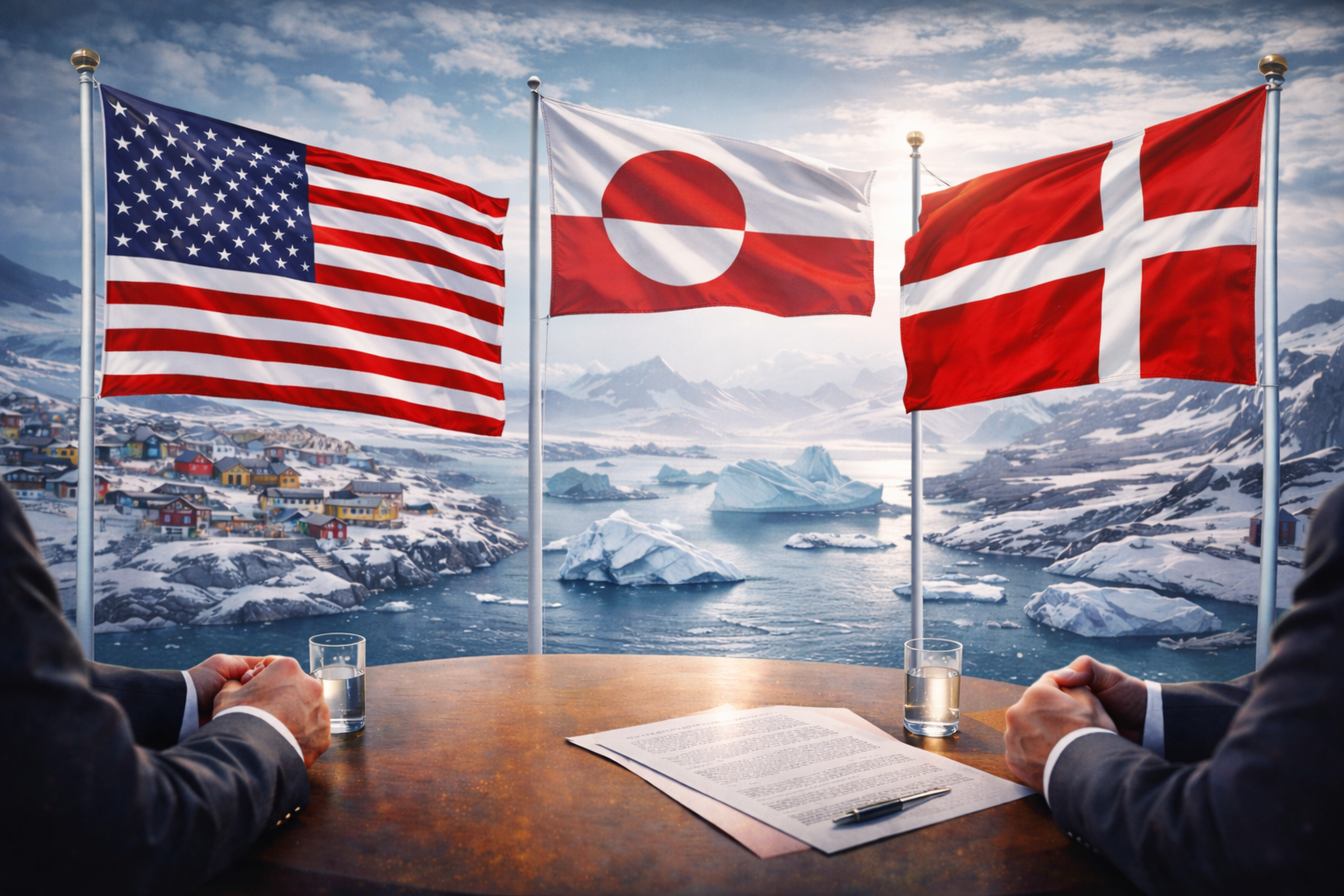 美國、丹麥、格陵蘭正式展開三方談判，川普獅子開口「永久進入權」