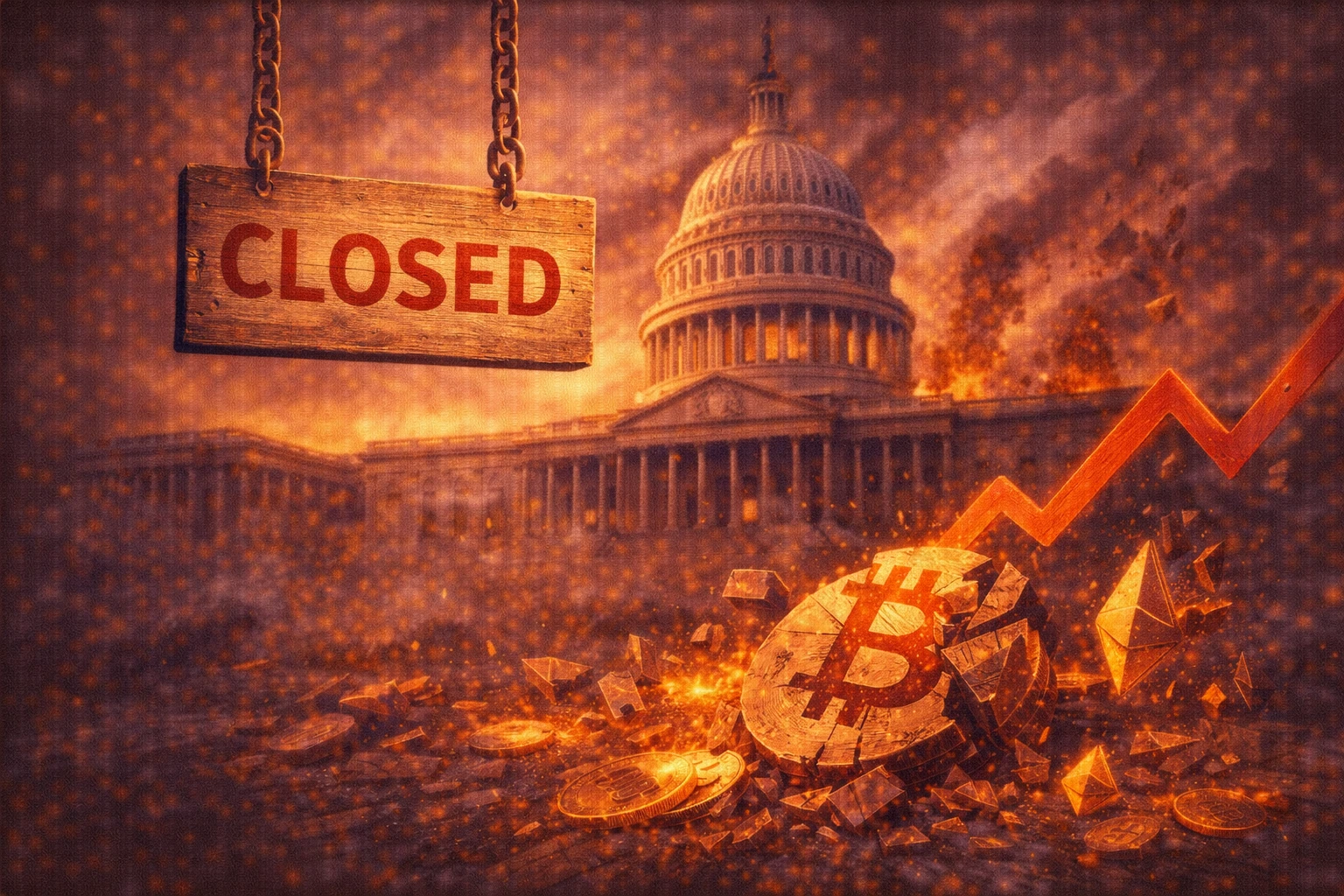 美國政府將再停擺,幣圈又要被砸了嗎