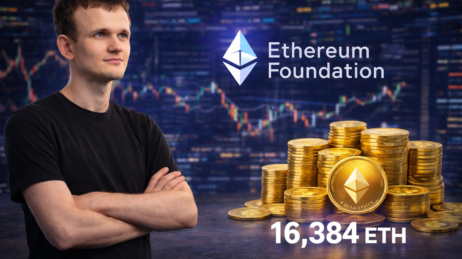 V神喊以太坊基金會新階段：未來五年「溫和緊縮」，個人拿出16,384ETH加碼投資