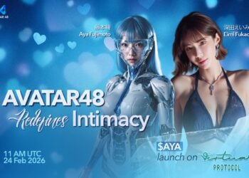 AVATAR48 在 Virtuals 推出 $AYA 代幣，合作深田詠美、重新定義 AI 伴侶親密關係