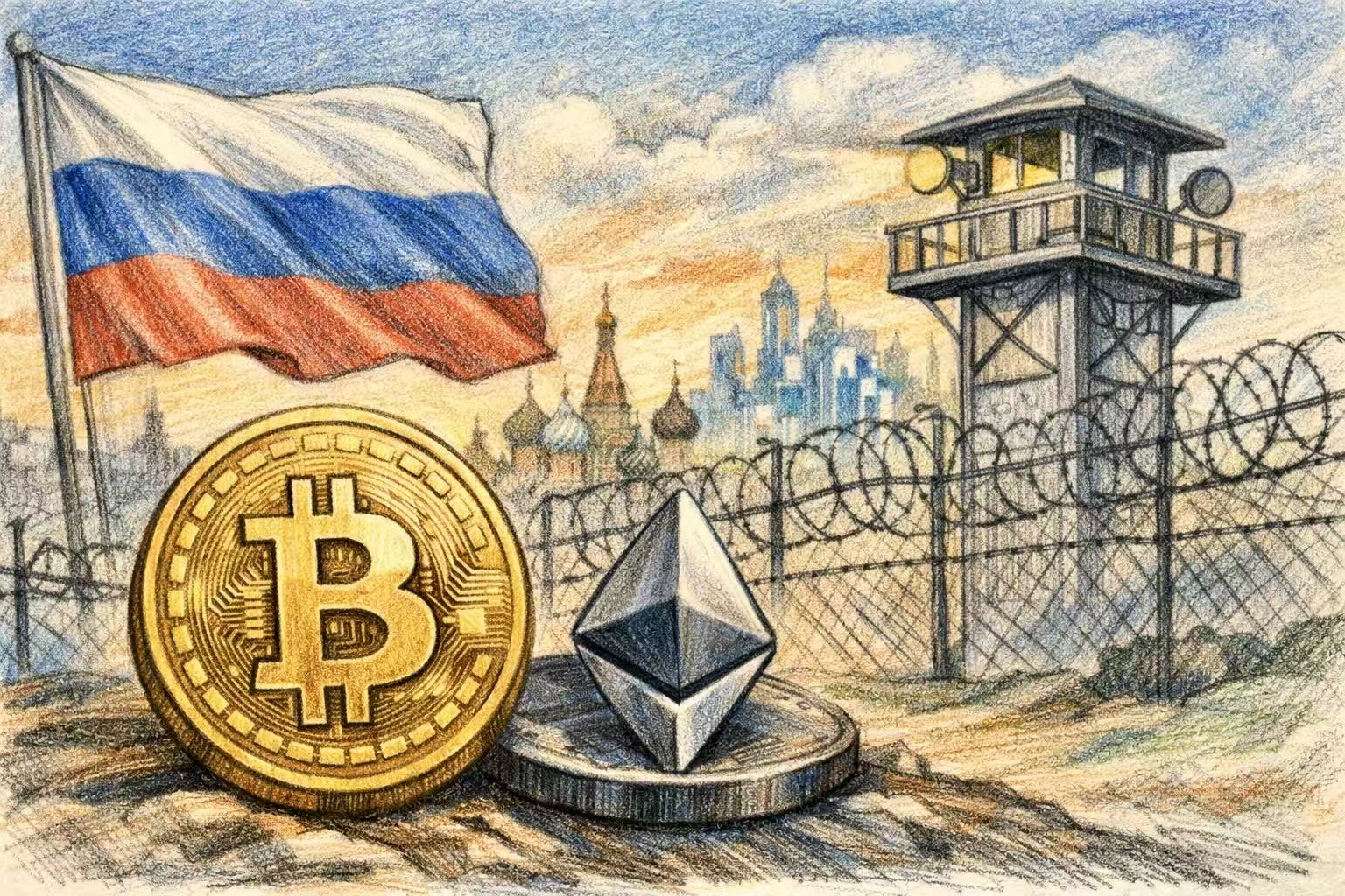 俄羅斯計劃2026年夏起封鎖外國加密交易所，盼將每年150億美元交易手續費留在國內