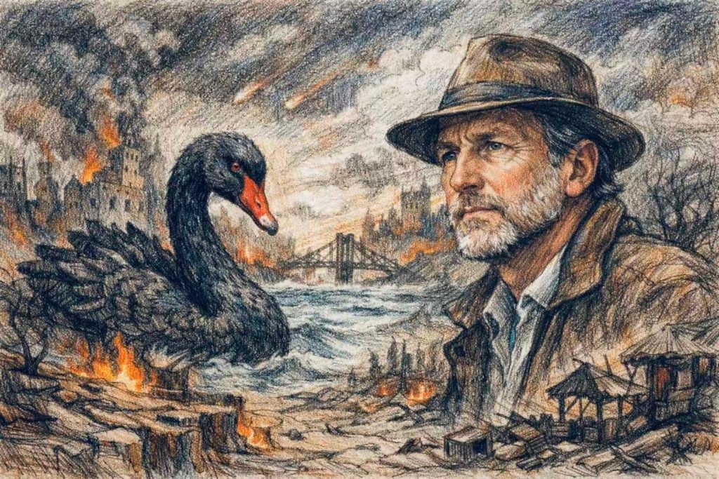 黑天鵝基金創辦人警告:標普500恐飆上8,000點後崩跌!人類史上最大泡沫已進入最後階段