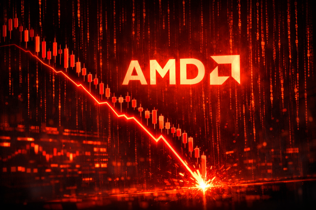 AMD 股價單日暴跌 17% 創八年最慘，財報超預期為何超微仍遭市場血洗？
