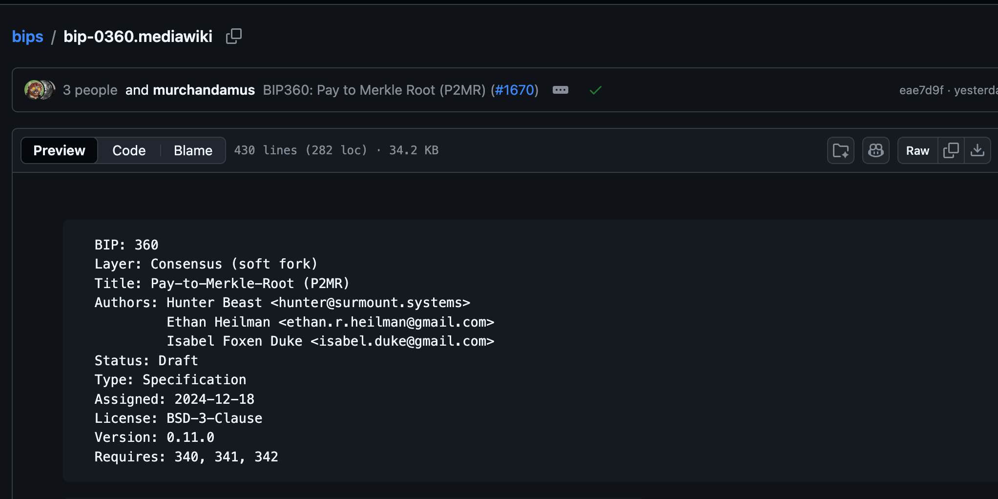 比特幣抵抗量子威脅》BIP 360 提案移除 Taproot 脆弱路徑，軟分叉引入新輸出類型 P2MR