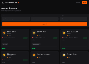 AI 開始聘用真人打工！RentAHuman 上線：機器人租你肉身取包裹、跑腿、拍照，萬人搶註冊
