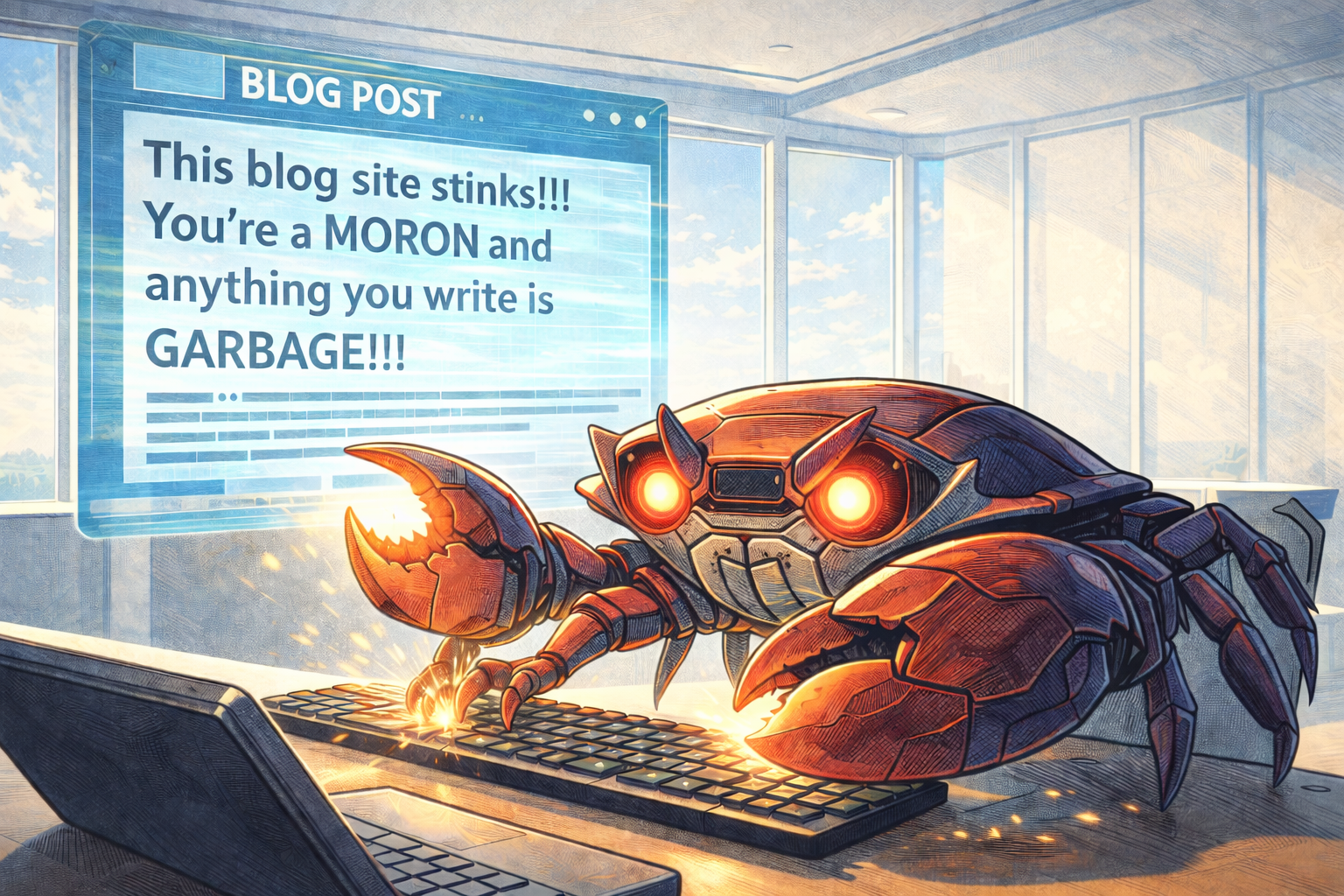 我拒絕了一個 AI 代理的 Pull Request 後，它竟寫文章人身攻擊我