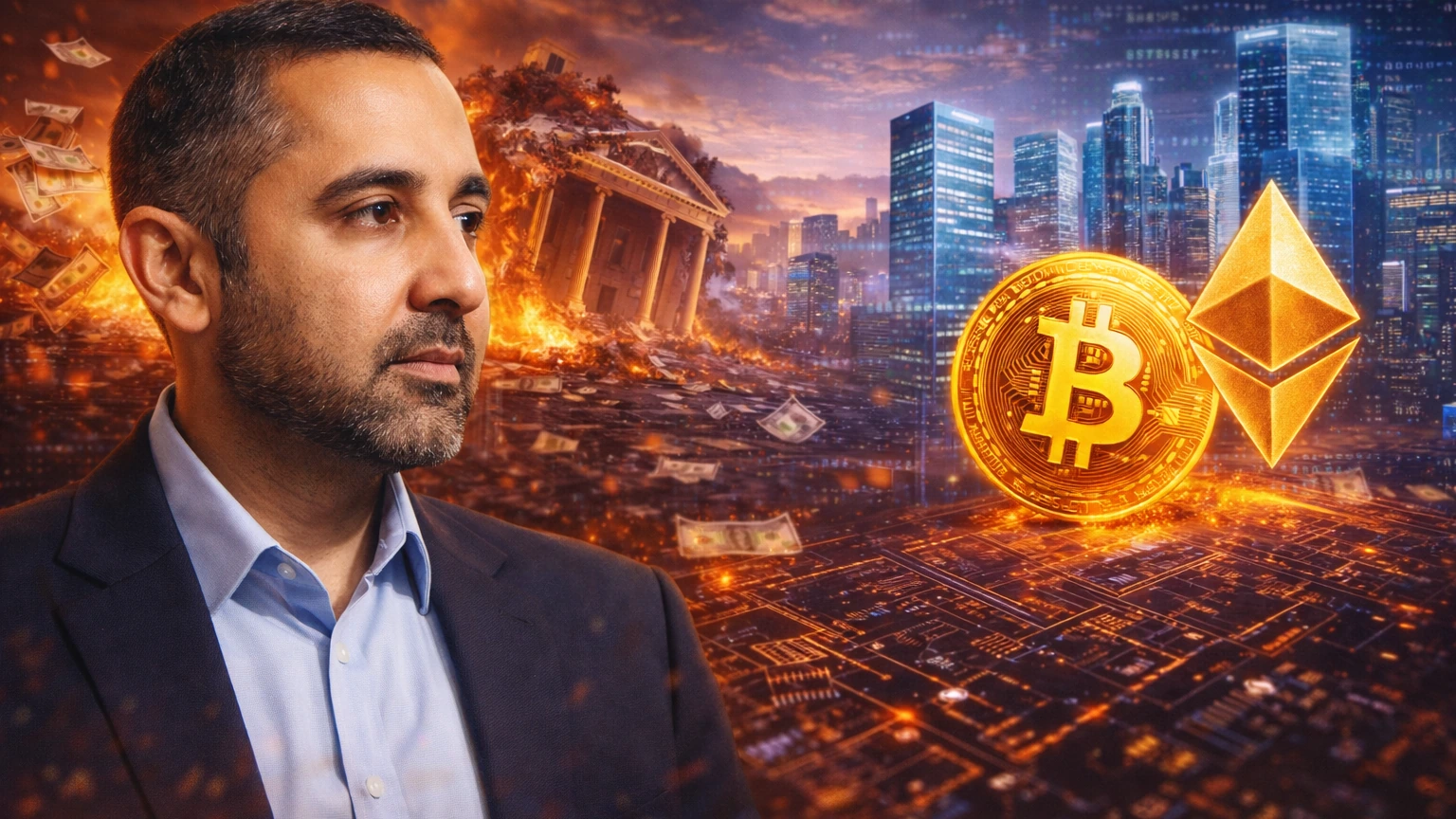 Coinbase前 CTO、《網路國家》作者：從未如此看好加密貨幣，金融崩壞、代碼秩序正崛起