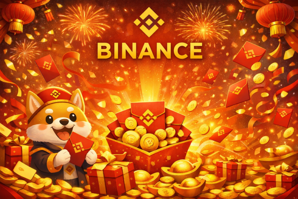 幣安發紅包：春節限定最高抽 100U，互領紅包賺額外獎勵只要 30 秒