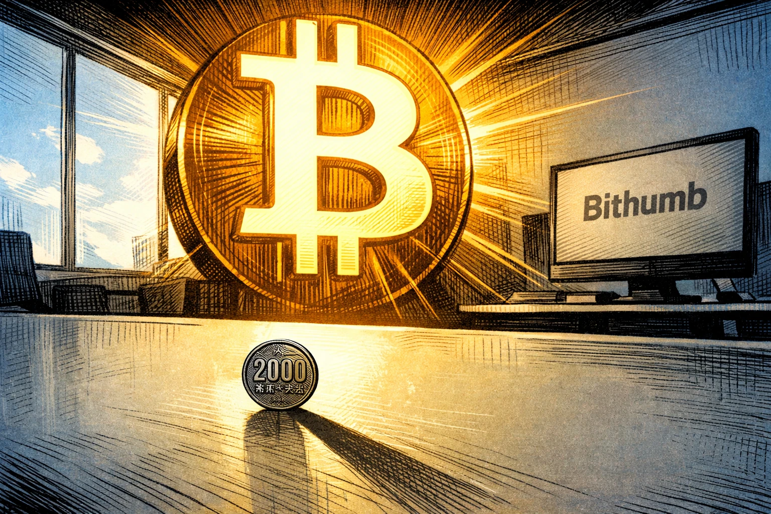 未證實》Bithumb疑將2000枚比特幣「誤當獎勵」空投給數百名用戶