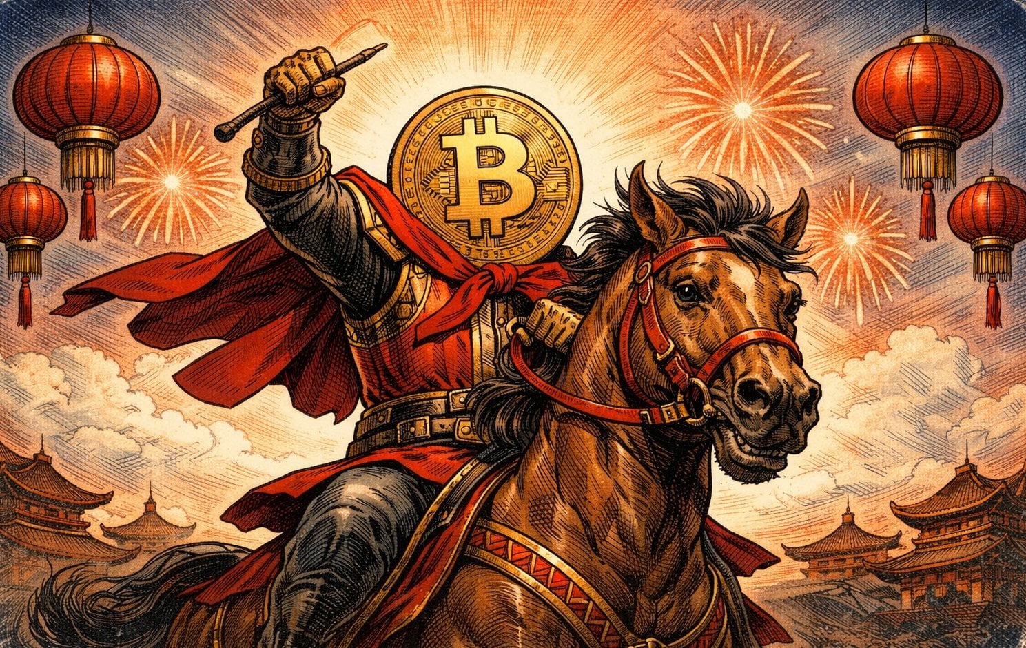 比特幣「春節紅包行情」連漲10年紀錄在蛇年斷了，馬年能翻身嗎？