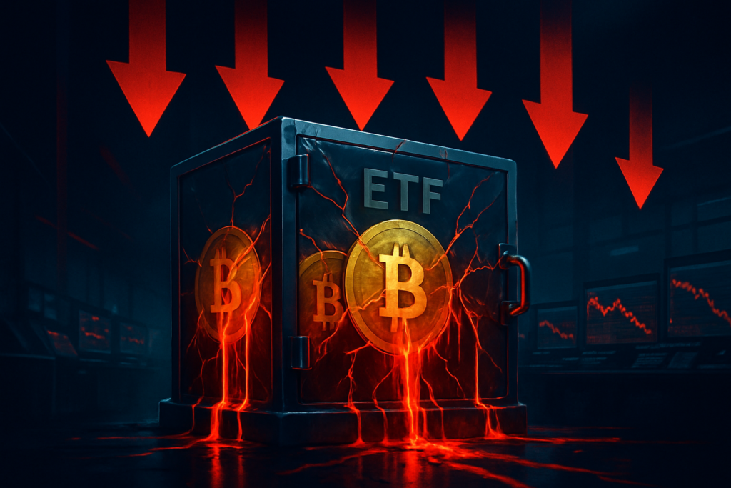 比特幣ETF連五週流出38億鎂創紀錄！IBIT 狂被贖回 21 億，機構信心正崩塌？