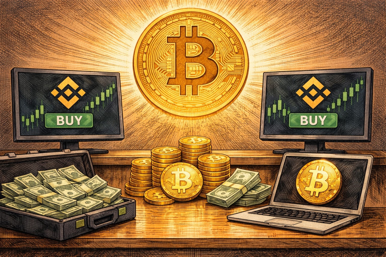 Binance SAFU基金再掃1億美元比特幣，幣安持續換入BTC