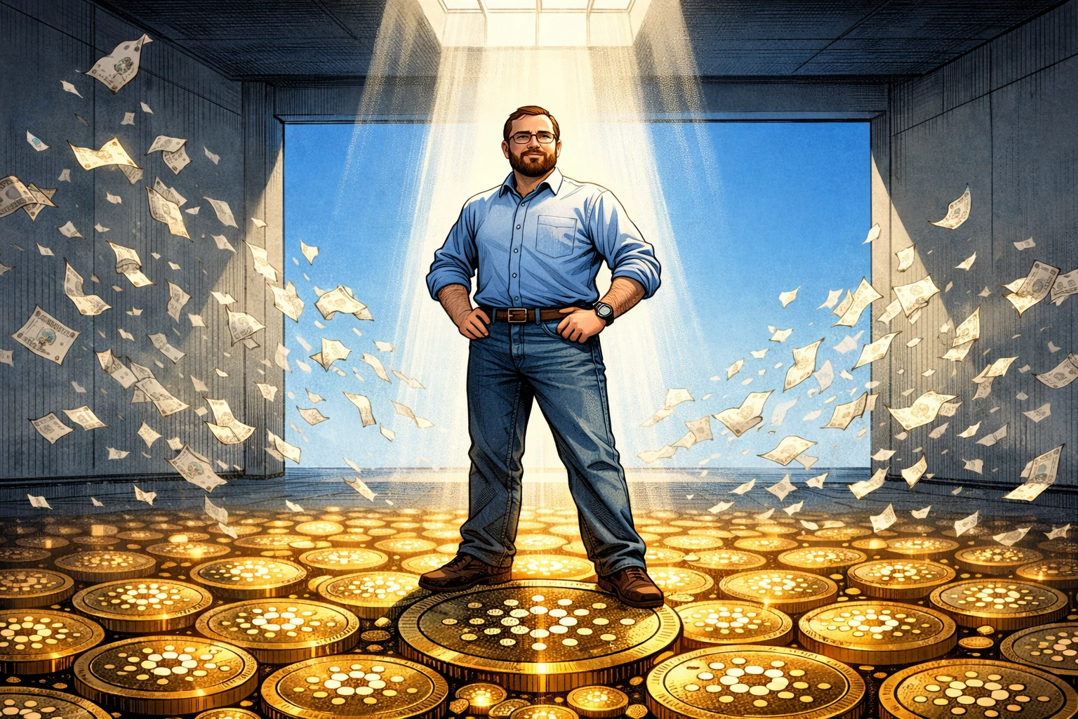 Cardano創辦人：我虧了30億鎂！但我不會放棄投資加密貨幣