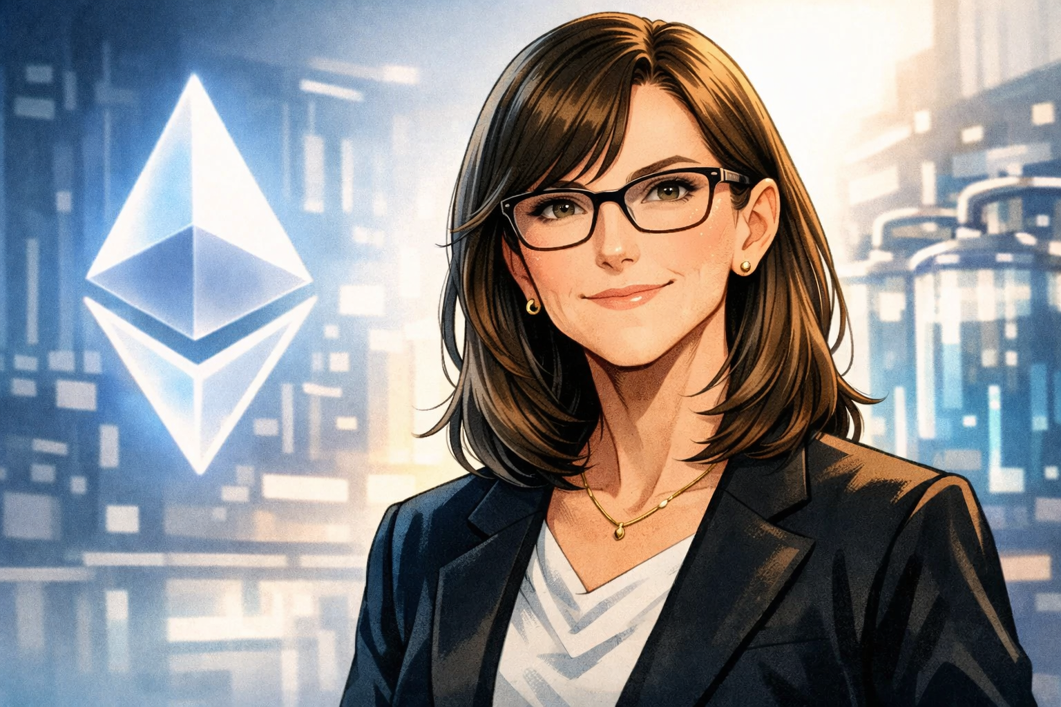 Bitmine 股價跌超 9%，女股神 Ark Invest 逢低「加碼超 27 萬股」仍看好 ETH 儲備