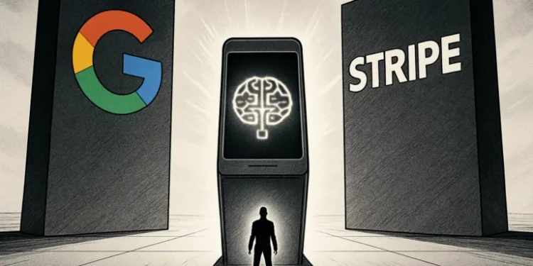 AI 支付暗戰：Google 帶 60 家盟友，Stripe 自己建了整條路