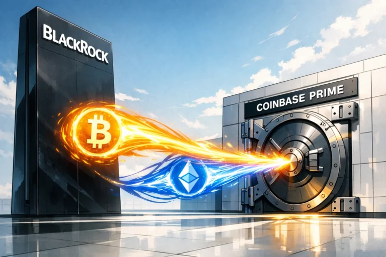 貝萊德狂砸1,814枚BTC與24,472枚ETH進入Coinbase，賣壓警報再響？