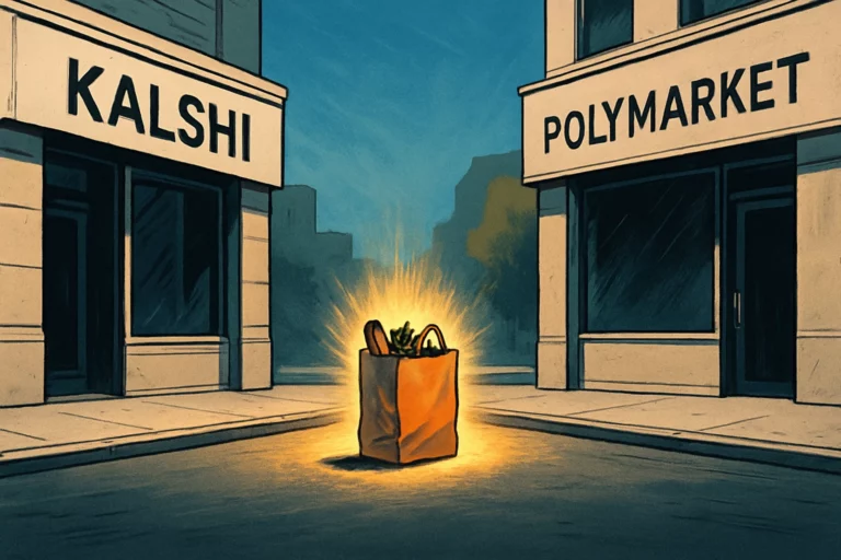 預測市場雙雄 Kalshi 和 Polymarket「不務正業」背後：線下開雜貨店只因太焦慮？