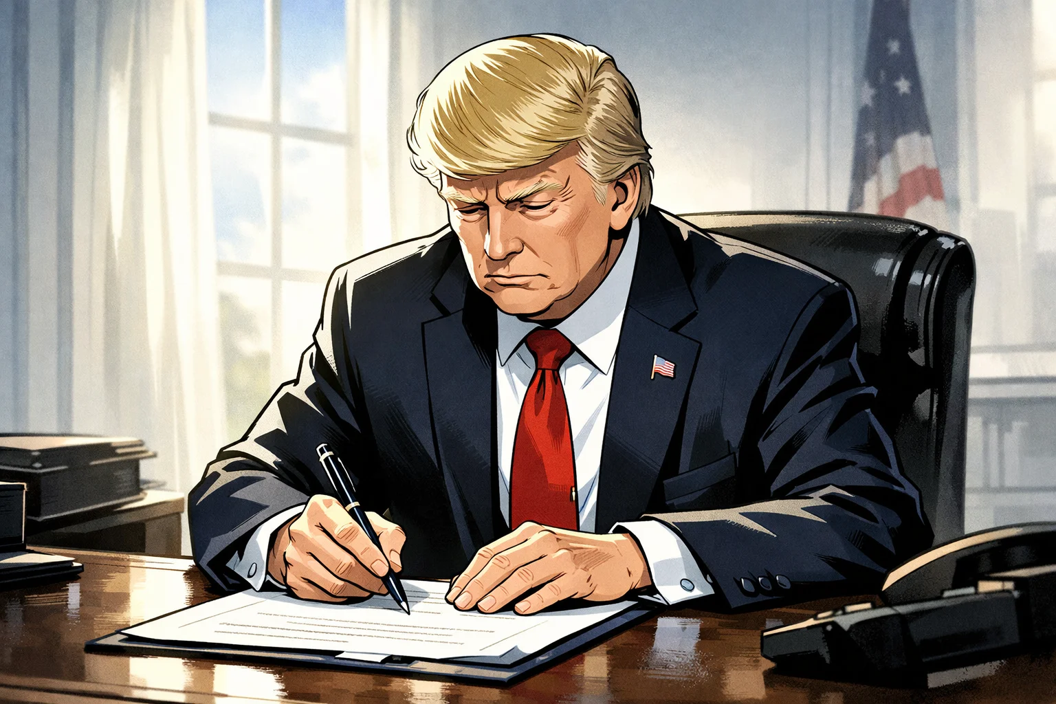 川普簽署法案結束美國政府4天停擺，但二月中仍有隱憂