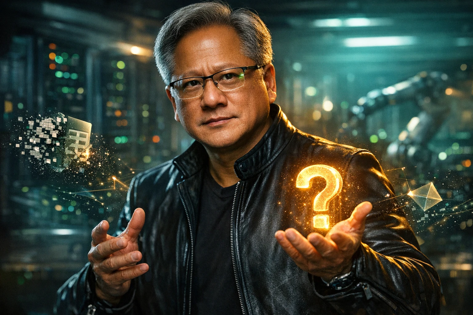 黃仁勳演講：AI時代「問題」比答案值錢一萬倍、別用 Excel 算報酬率、Physical AI 將打破限制