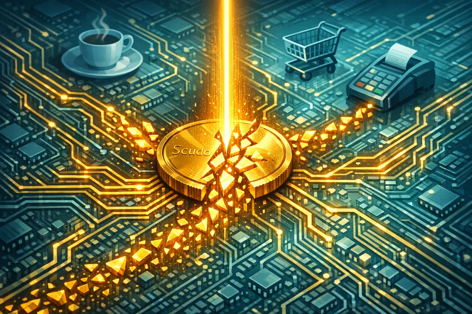 Tether 黃金代幣 XAUT 新單位「Scudo」，一杯咖啡錢就能買黃金