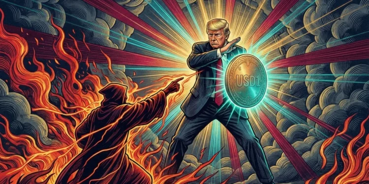 USD1 短暫脫鉤 2%，川普家 WLFI 二度澄清：合約與錢包未被駭，資金安全無虞