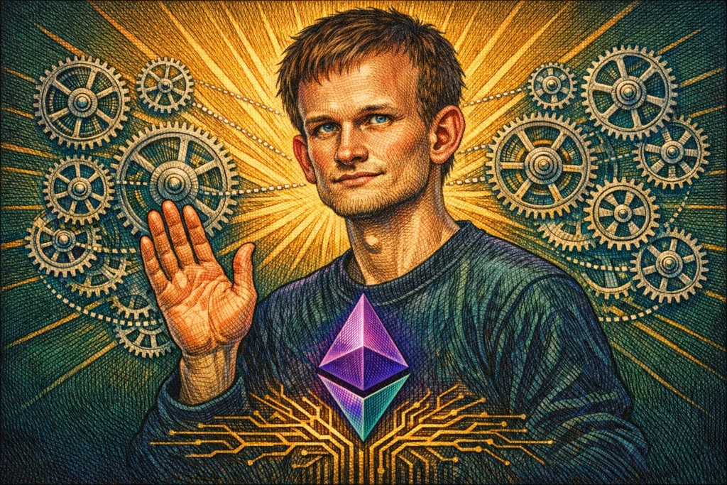 V 神定調：DeFi 是以太坊核心價值，「創辦人消失、系統照跑」才是合格