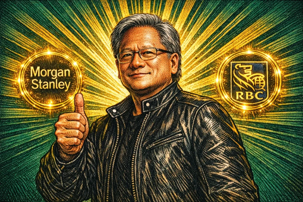 大摩上調輝達NVIDIA目標價至260美元！Q4營收暴增73%創紀錄、Q1展望再超預期