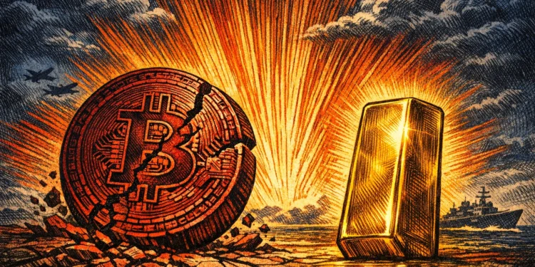 美國伊朗醞釀開戰！BTC一度跌破6.5萬鎂、黃金白銀再衝高