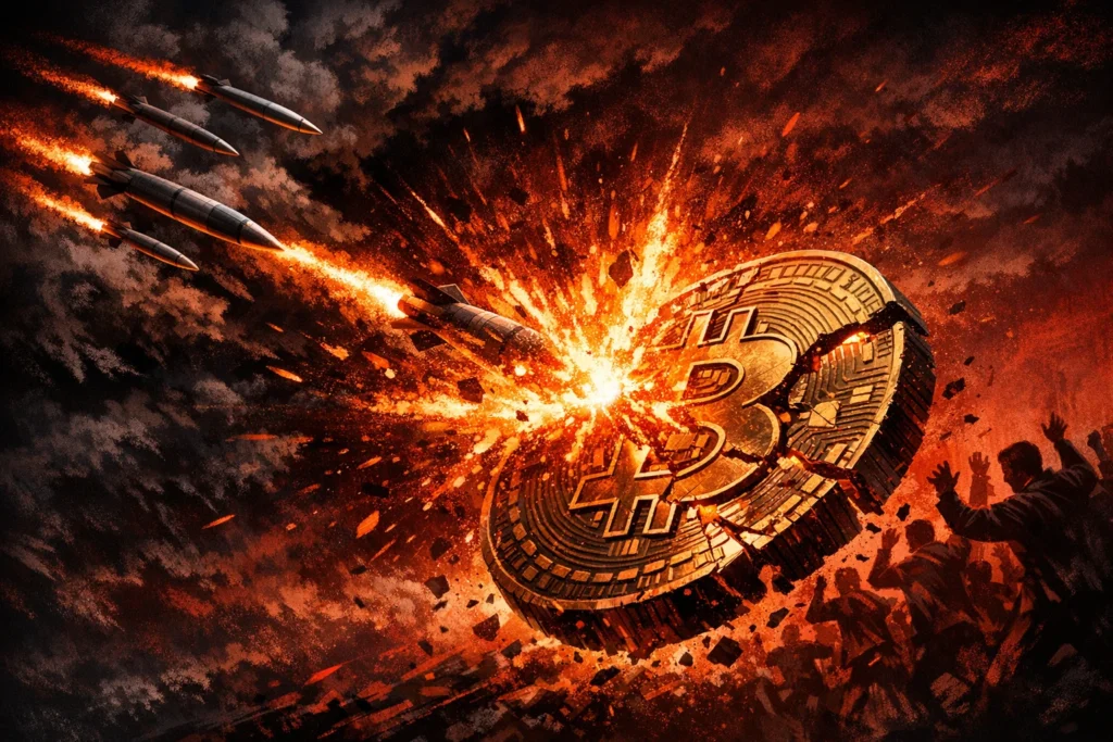 傳出以色列對伊朗發動「預防性」軍事攻擊！比特幣瞬跌破6.5萬美元，市場恐慌情緒飆升