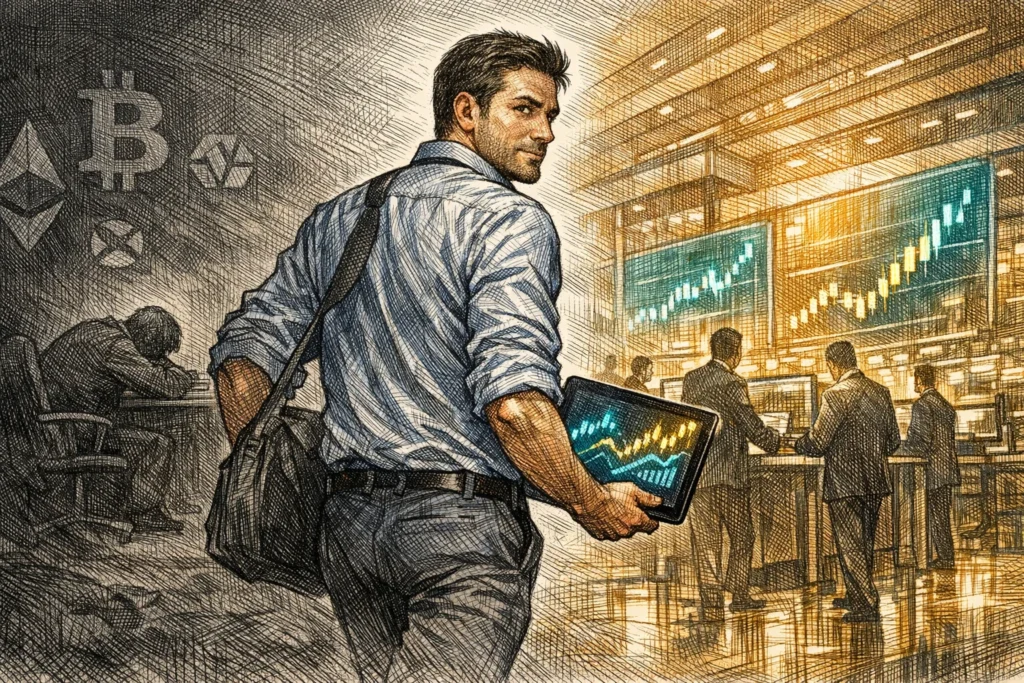 加密 KOL 集體叛逃去美股！120 人問卷揭殘酷真相：AI、軍工、稀土才是新戰場