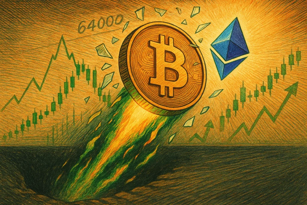 比特幣暴漲突破 66,000 美元，以太坊重回 1,920，亞股全面反彈終結AI泡沫恐慌