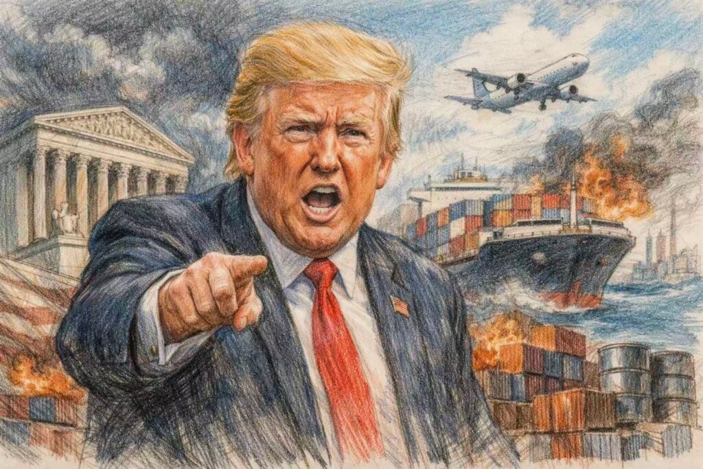 川普喊話：關稅無需國會批准也能課，各國別拿法院裁決佔美國便宜！比特幣應聲跌破6.6萬美元