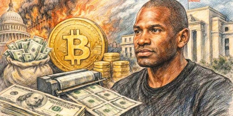 Arthur Hayes 最新文章：AI 將引爆信用崩潰，聯準會終將「無限印鈔」點燃比特幣