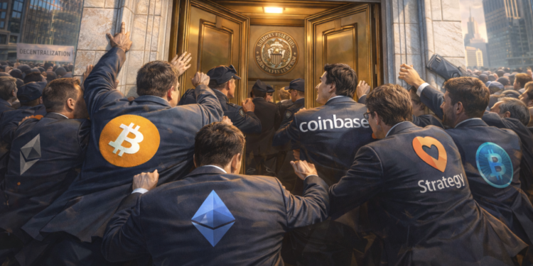 fed | 動區動趨-最具影響力的區塊鏈新聞媒體 去中心化的盡頭,加密巨頭擠破頭搶一個聯準會帳號