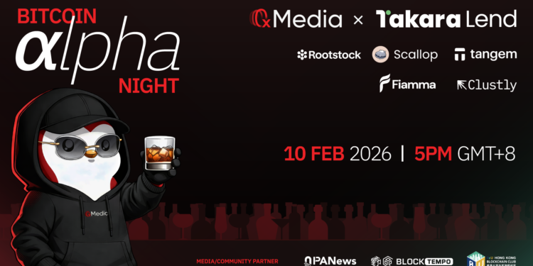 gdocs-1770614750733-yinucj-1770614753843-50jrth | 動區動趨-最具影響力的區塊鏈新聞媒體 0xMedia x Takara Lend x Rootstock 打造比特幣社交盛會,推出 Bitcoin Alpha Night Consensus HK 周邊活動
