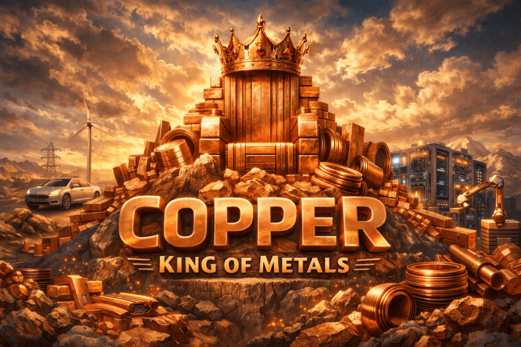 貴金屬閃崩後，銅將成AI時代新王者？CME升保證金引爆市場去槓桿