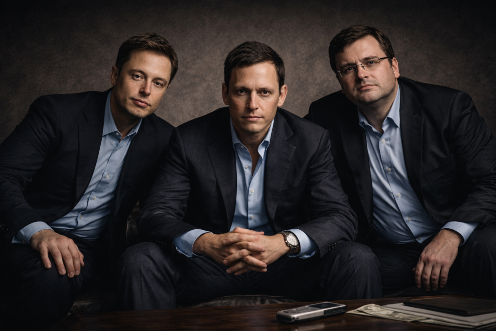 PayPal 黑手黨的每一個成員都改變了世界，除了 PayPal 自己