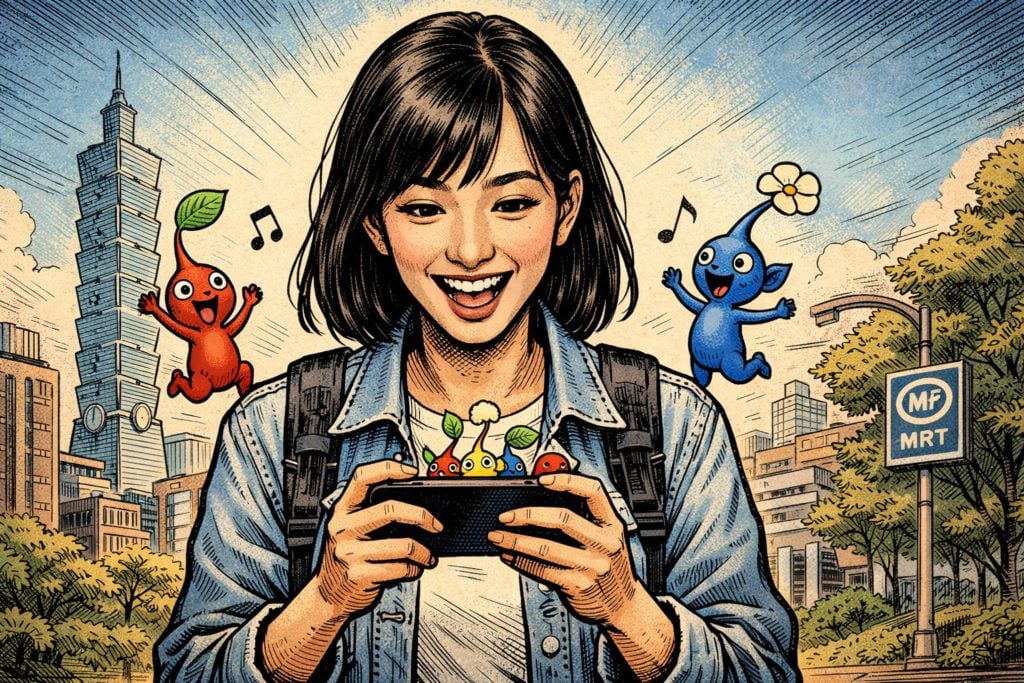 皮克敏在台灣緩慢爆紅的秘密：「邊走邊賺」為何輸給了「邊走邊種花」？