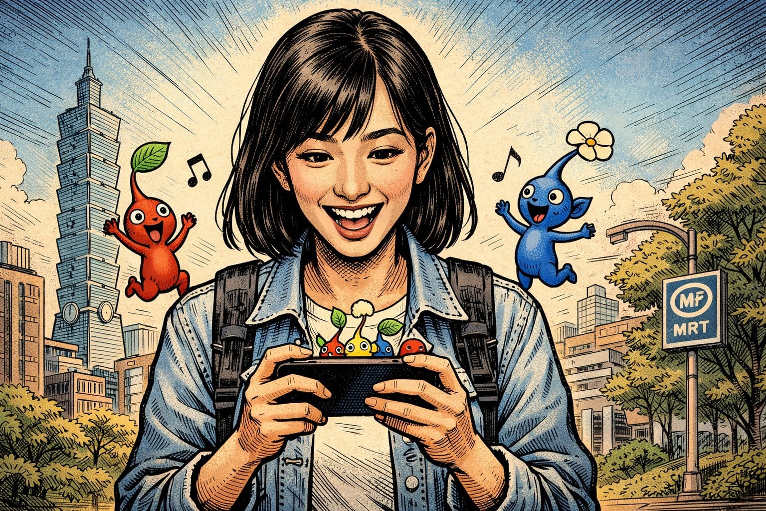 皮克敏在台灣緩慢爆紅的秘密：「邊走邊賺」為何輸給了「邊走邊種花」？