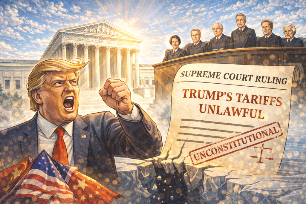 快訊》美最高法院判決川普 1750 億美元對等關稅違法！白宮喊有備案、比特幣插針6.8萬