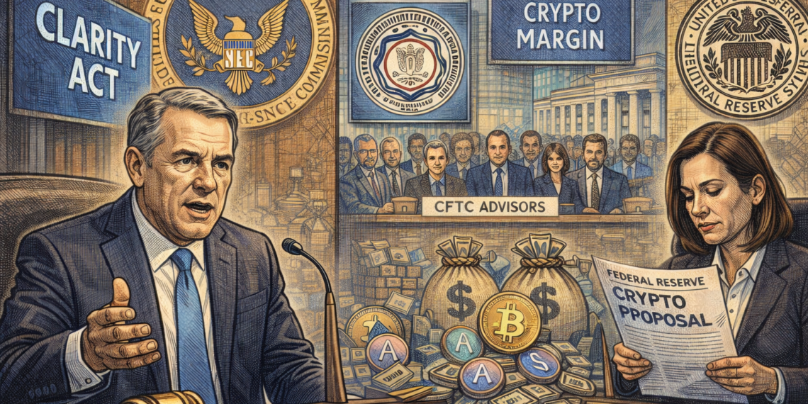 sec fed cftc | 動區動趨-最具影響力的區塊鏈新聞媒體 SEC 要立法、CFTC 組顧問團、聯準會寫公式,美國 48 小時內三路推進加密監管