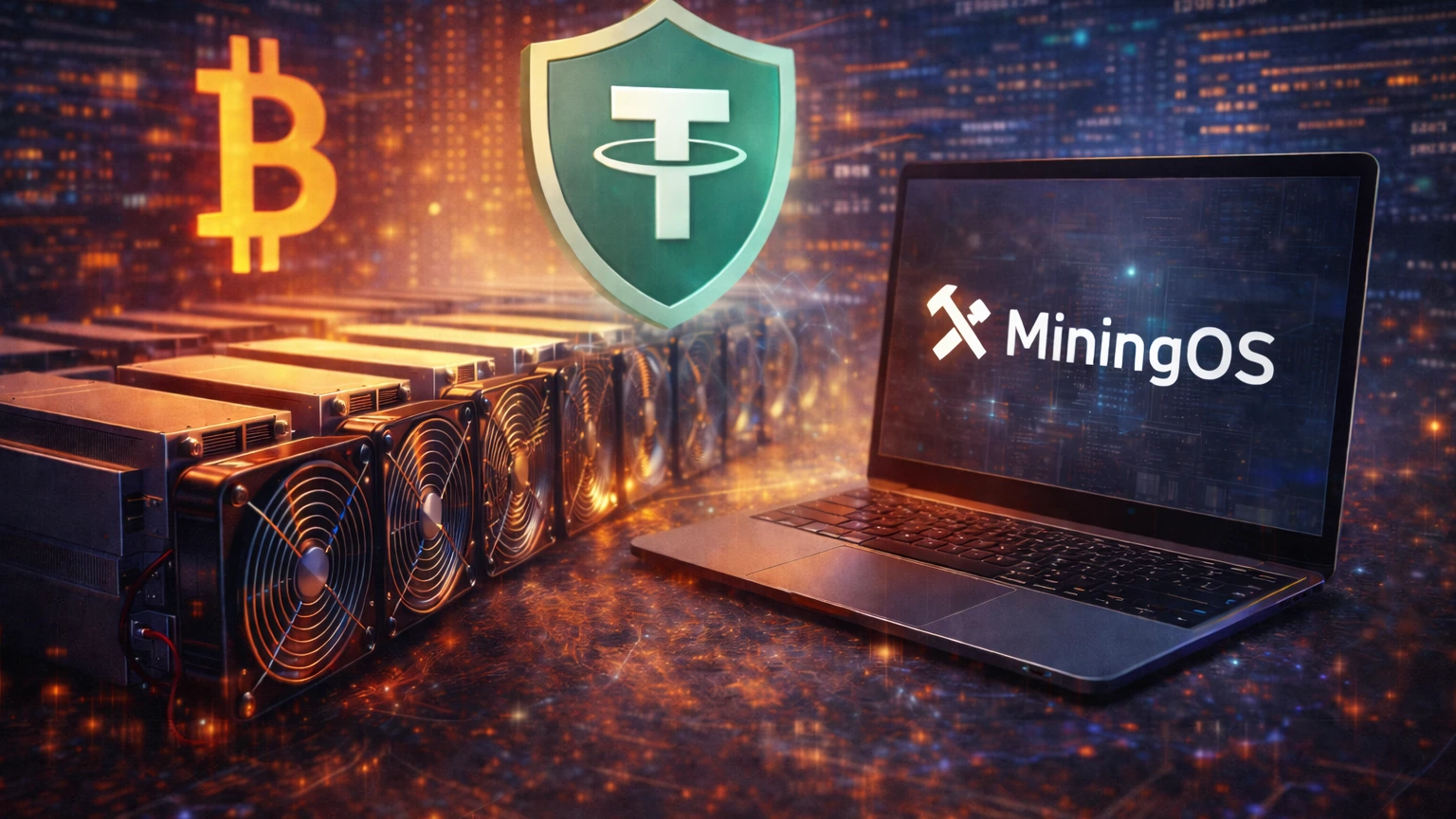 Tether發布開源比特幣挖礦系統MiningOS，免費無後門、無第三方依賴