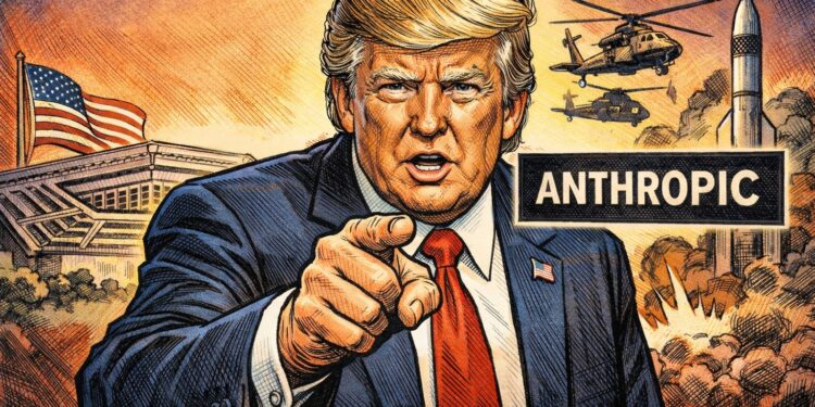 trump | 動區動趨-最具影響力的區塊鏈新聞媒體 川普要全面封殺Anthropic!拒絕改Claude「殺人限制」,對頭OpenAI竟破天荒聲援