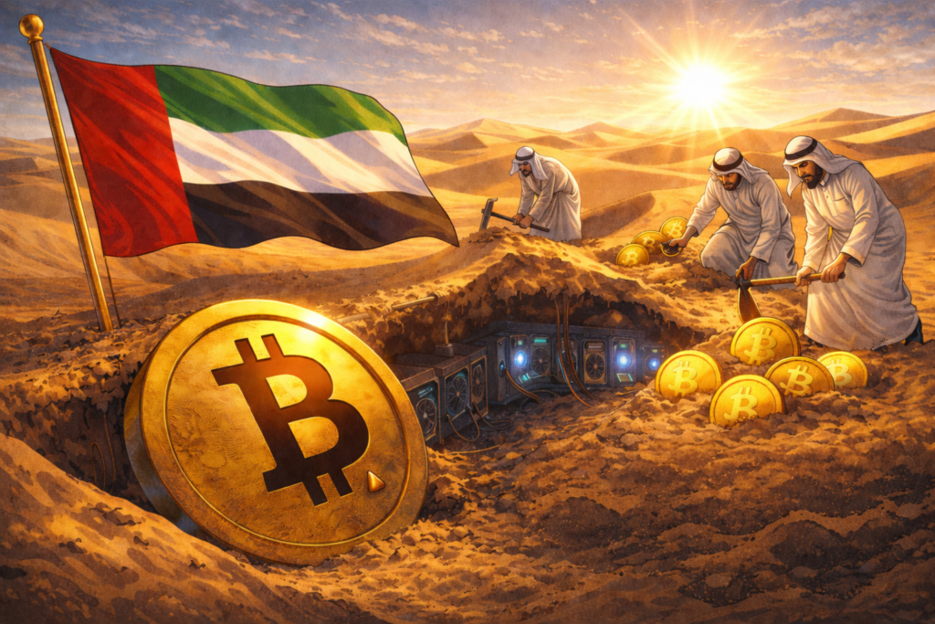 阿聯酋悄悄挖了 6790 枚比特幣，CZ 說他稍微「推了一把」