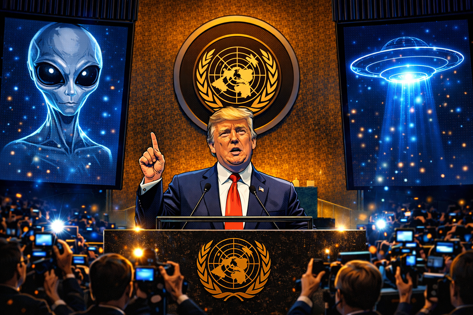 外星人真存在？英國導演爆料川普 7 月揭露 UFO 真相，你信嗎