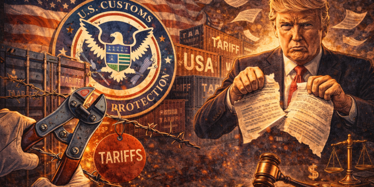 美國海關宣布 24 日停收川普違憲的關稅，但 1750 億美元退稅仍沒下文