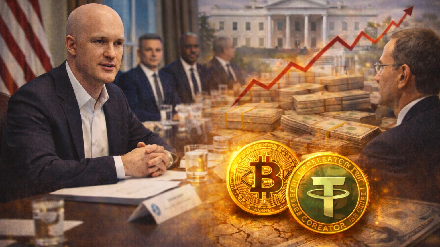 白宮加密圓桌「穩定幣利息」未有共識，銀行強力反對：堅守家庭、中小企業信貸金融穩定