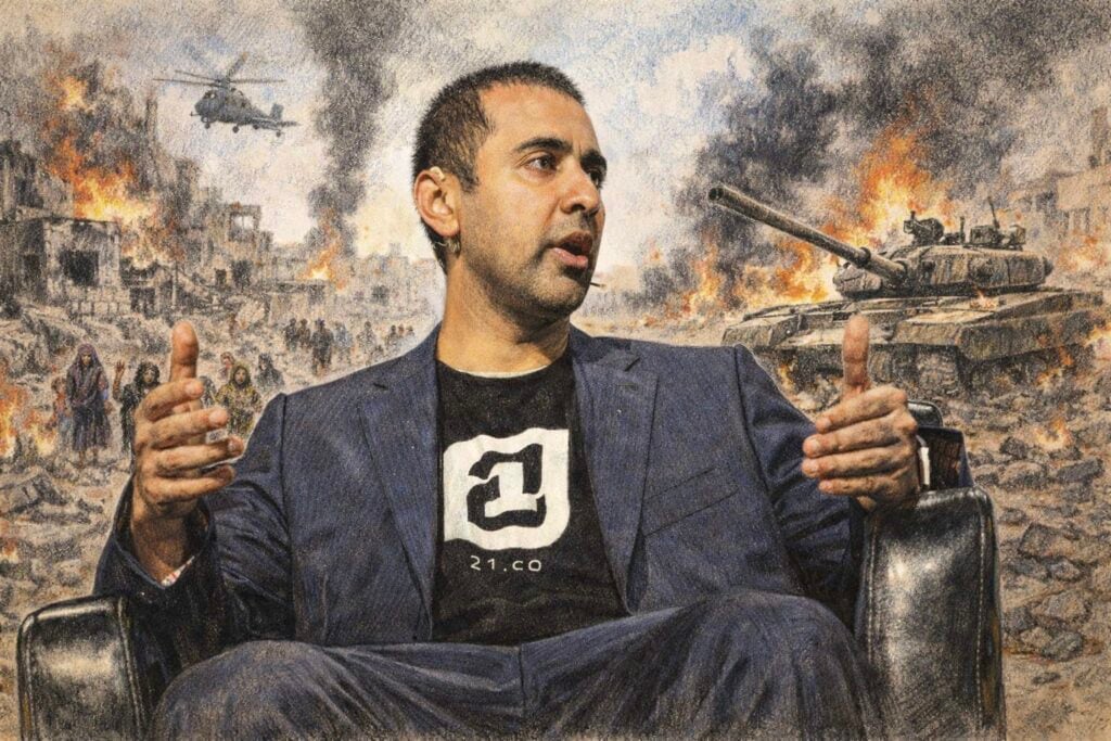 前 Coinbase CTO 警告中東危機：戰火將引爆通膨海嘯，資金將從科技業轉向糧食與能源