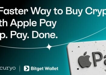 Bitget Wallet 率先整合 Mercuryo 原生 Apple Pay 入金功能，一鍵購買享零手續費優惠