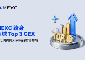 MEXC 躋身全球 Top 3 CEX，深化現貨與大宗商品市場布局